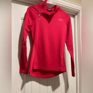 North Face half zip size xs, new
